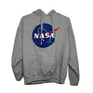 Nasa Grey Hooded Sweatshirt
